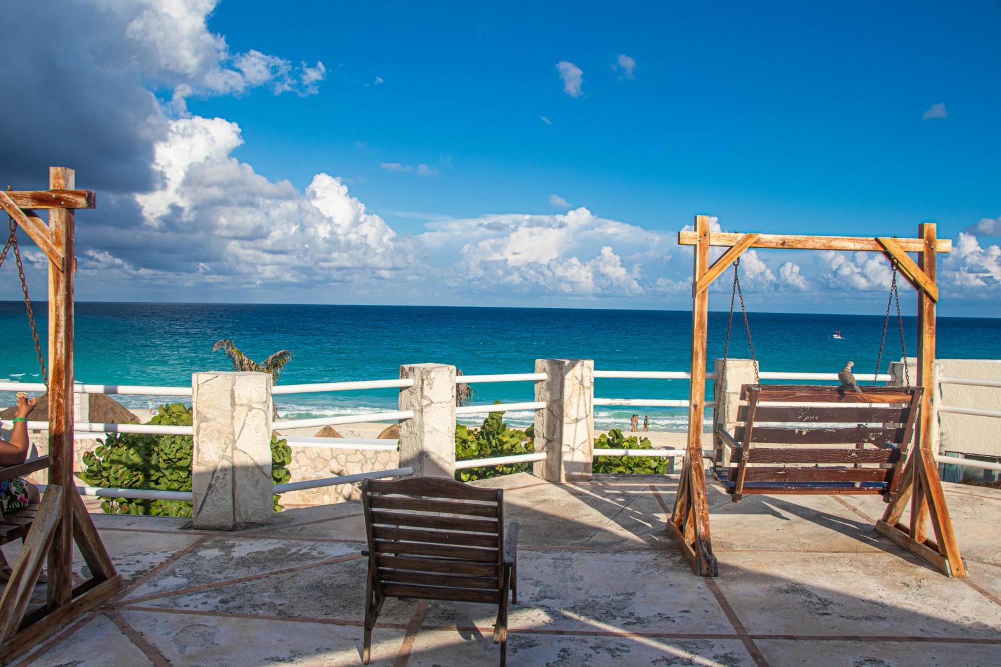 Beachfront Apartments Cancun Bilik gambar
